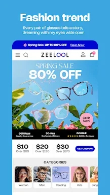 Zeelool - AR Try On Glasses screenshots