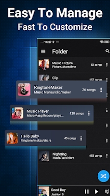 Music Player With Equalizer screenshots