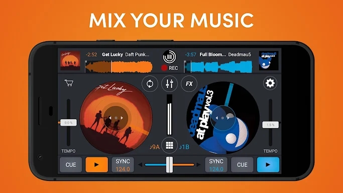 Cross DJ - Music Mixer App screenshots