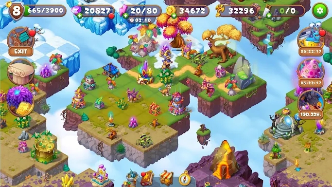 Mergest Kingdom: Merge game screenshots