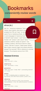 Etymonline - Dictionary & More screenshots