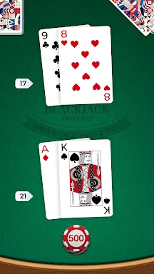 Blackjack screenshots