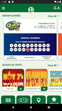 New Jersey Lottery screenshots