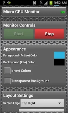 Micro CPU Monitor screenshots