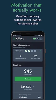 Affect: Addiction Recovery screenshots