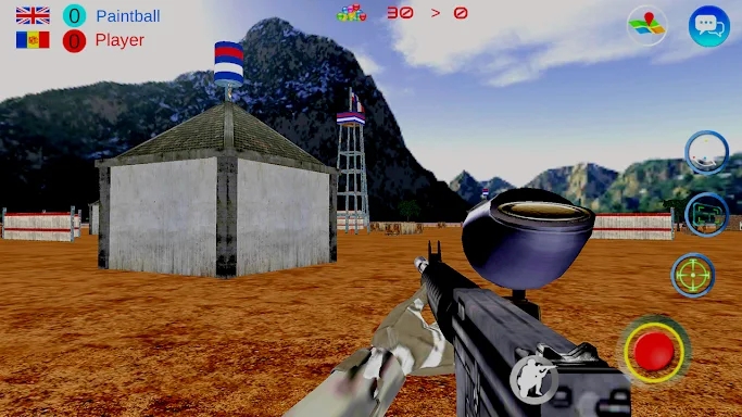 PaintBall Combat  Multiplayer screenshots