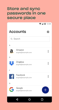 Dropbox Passwords – Manager screenshots