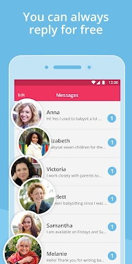 Sitly - The babysitter app screenshots
