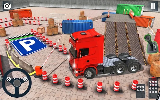 Hard Truck Parking Truck Games screenshots