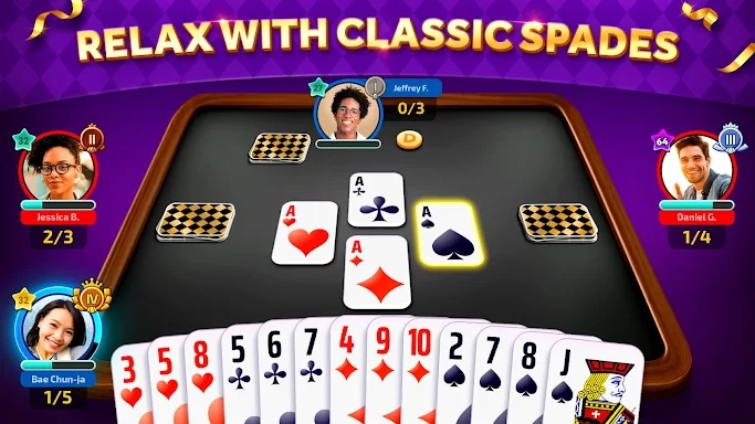 Spades online - Card game screenshots