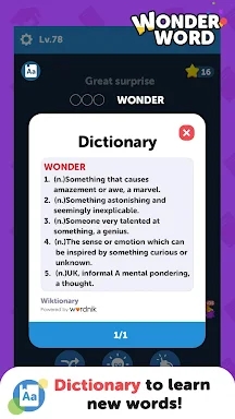 Wonder Word screenshots