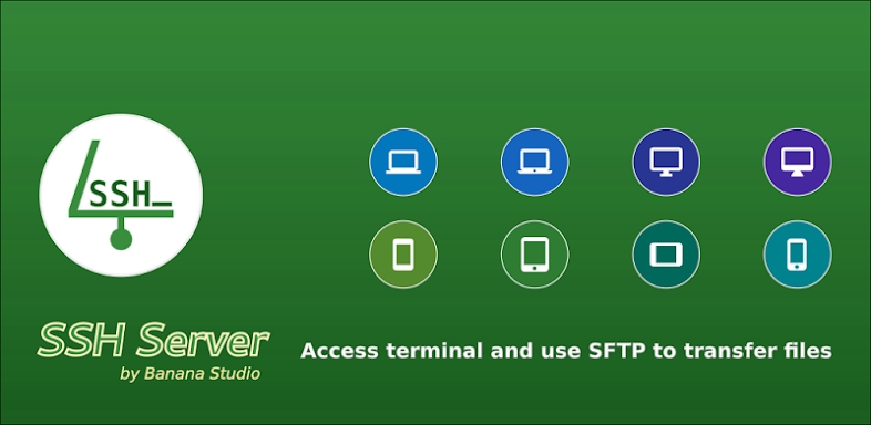 SSH/SFTP Server - Terminal screenshots