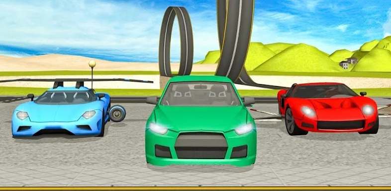 Flying Car- Vehicle Driving 3d screenshots