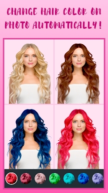Hair Color Changer screenshots