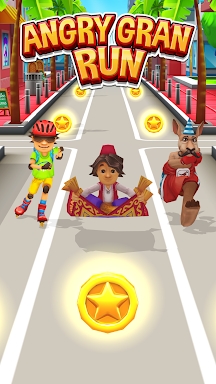 Angry Gran Run - Running Game screenshots