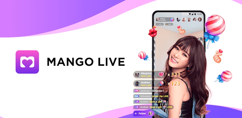 Mango live-Go Live Streaming screenshots