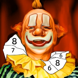 Clown Coloring Book Color Game