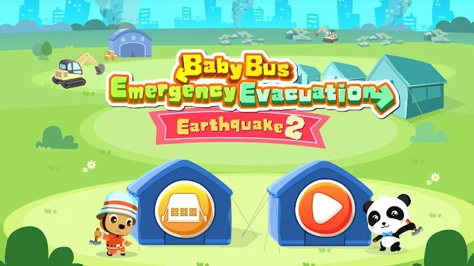 Baby Panda Earthquake Safety 2 screenshots
