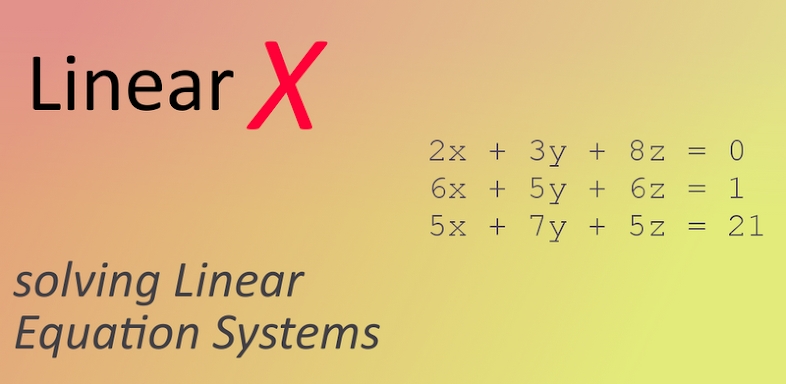 Linear Equation System Solver screenshots