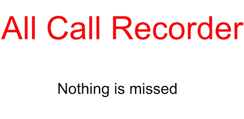 All Call Recorder screenshots