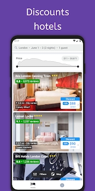 Cheap Hotels - Hotel Deals screenshots