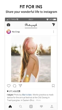 No Crop & Square for Instagram screenshots