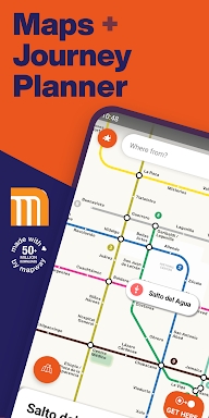 Mexico City Metro Map & Route screenshots