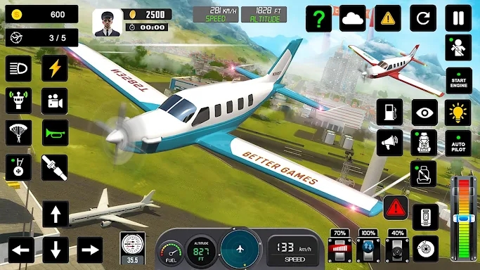 Flight Simulator : Plane Games screenshots