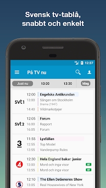TV24.se - Svensk TV-tablå screenshots