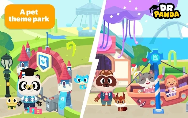 Dr. Panda Town: Pet World screenshots