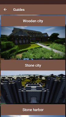 Building Guide screenshots