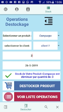 Gestion Stock screenshots