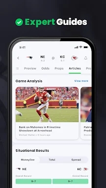 Action Network: Sports Tracker screenshots