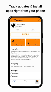 Flipper Mobile App screenshots