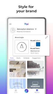 Ripl: Social Media Marketing screenshots
