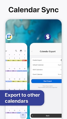 Supershift Shift Work Calendar screenshots