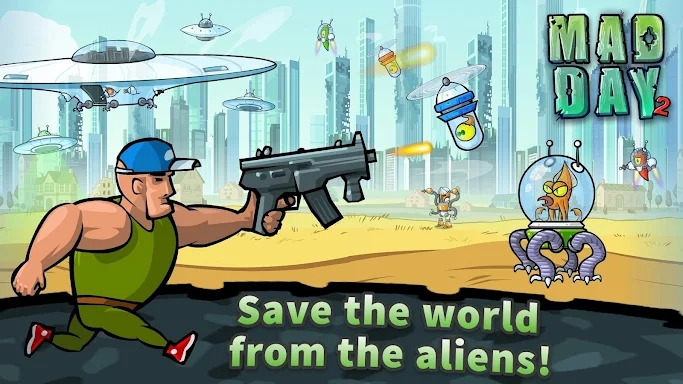 Mad Day 2: Shoot the Aliens screenshots