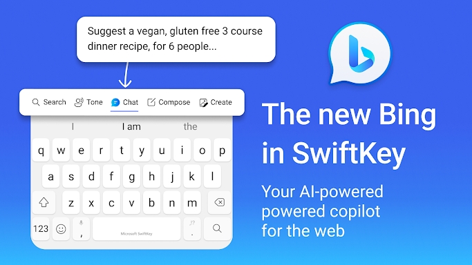 Microsoft SwiftKey AI Keyboard screenshots