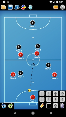 Coach Tactic Board: Futsal screenshots