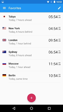 World Clock by timeanddate.com screenshots