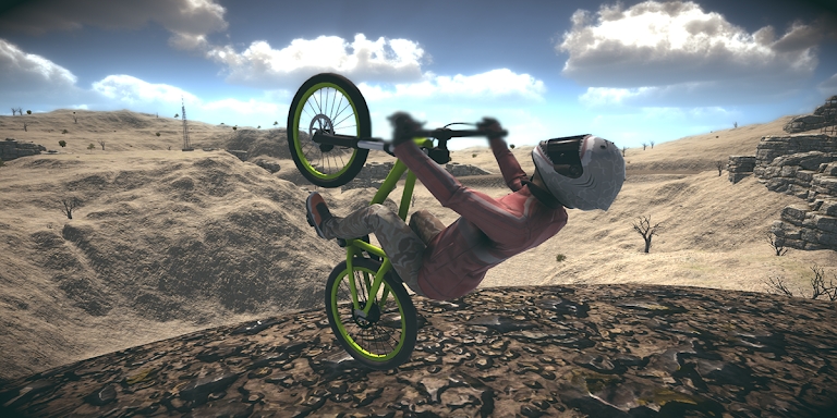 Offroad BMX Cycle Bike Stunts screenshots