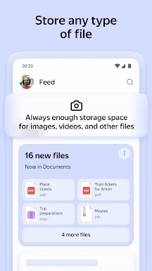 Yandex Disk—file cloud storage screenshots