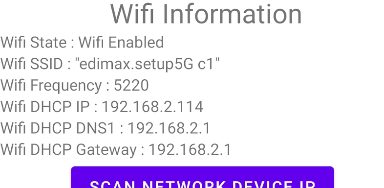 Network IP Scanner screenshots