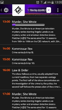 TIVIKO TV programme screenshots
