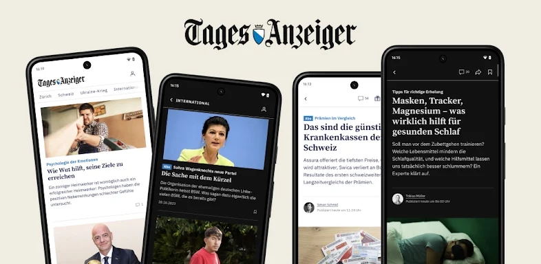Tages-Anzeiger - News screenshots