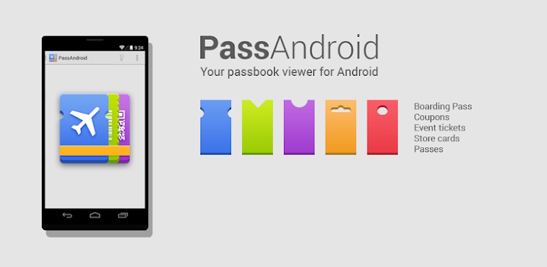 PassAndroid Passbook viewer screenshots