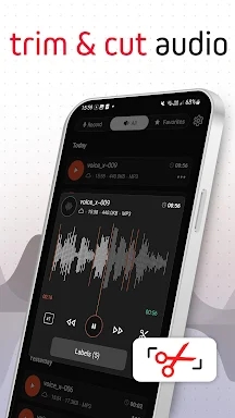 Voice Recorder Pro - VoiceX screenshots