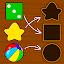 Shapes & Colors Games for Kids icon