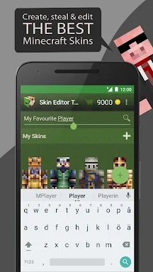 Skin Editor for Minecraft/MCPE screenshots