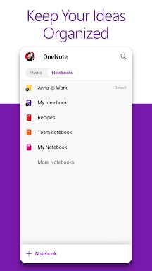 Microsoft OneNote: Save Notes screenshots